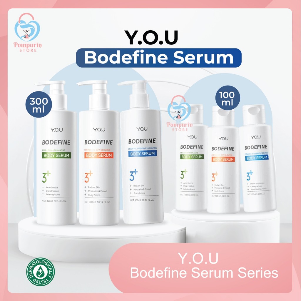 YOU Bodefine Body Serum Series / Dazzling Body Cream (Body Lotion Whitening) by Y.O.U Makeup
