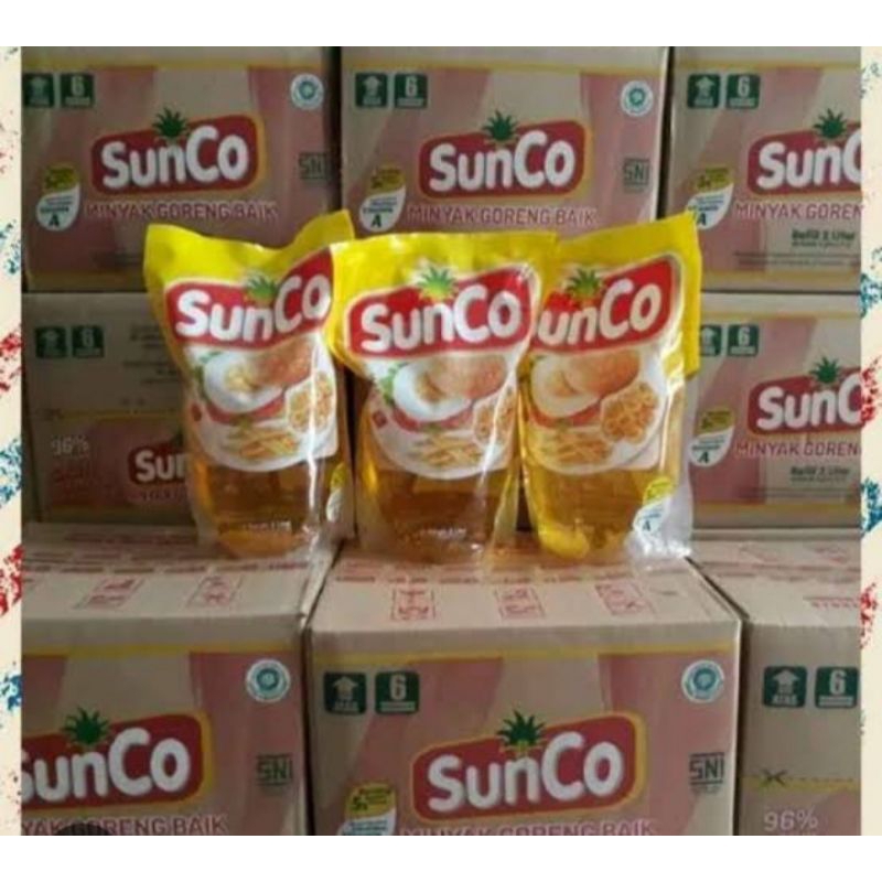 

SUNCO MINYAK GORENG 2LITER 2DUS