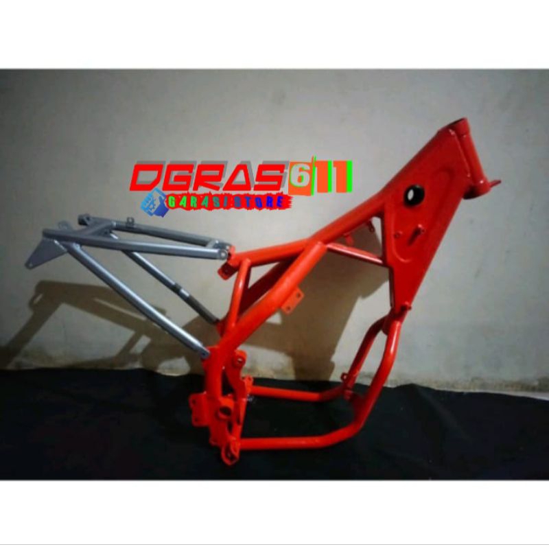 RANGKA FRAME + SUBFRAME KTM250 2017-2019 PNP MESIN NINJA/MEGAPRO/TIGER/VIXION/KLX DLL.