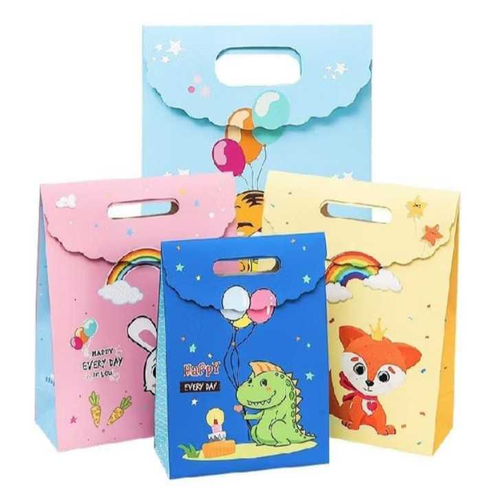 

Paper Bag Karakter Animal Tas Bingkisan Hadiah Hampers Ulang Tahun Anak Karkater Hewan Souvenir Kantong Tentengan Bingkisan