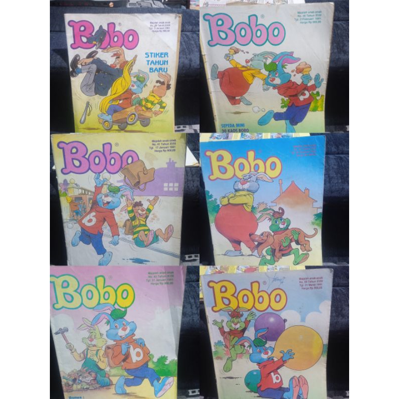 majalah bobo jadul tahun 91