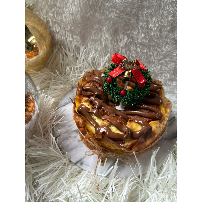 

XMAS NUTTELA CHEESECAKE
