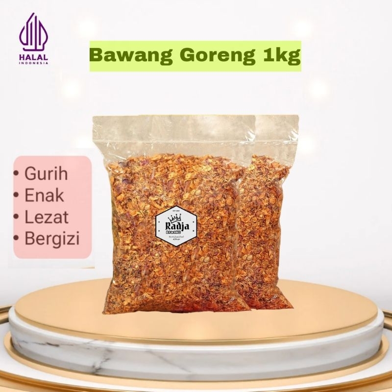 

Bawang Goreng Brebes Asli Original 100% - Super Premium 1kg