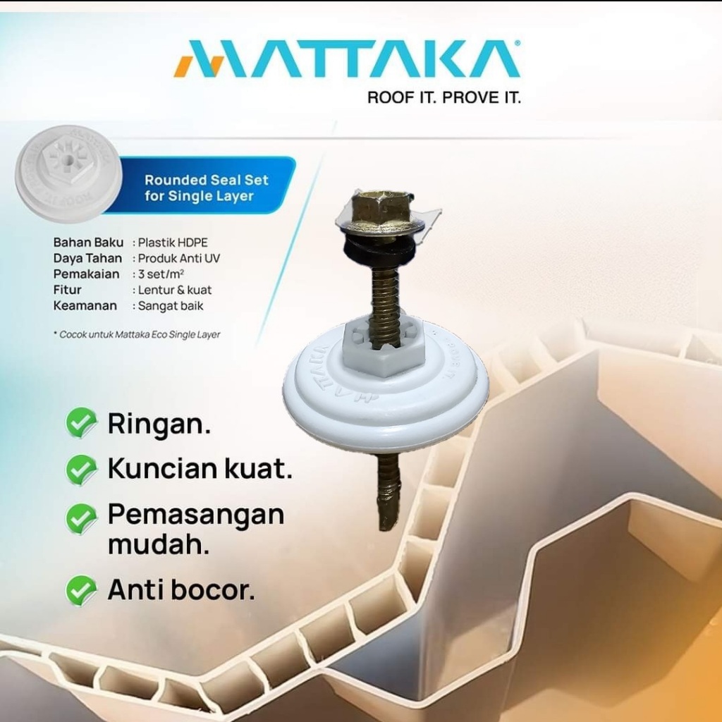 Rounded Seal Set Mattaka Single Layer