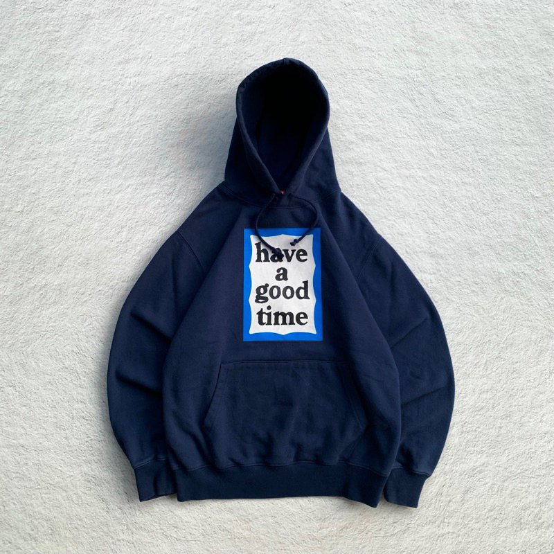 hoodie hagt blue frame