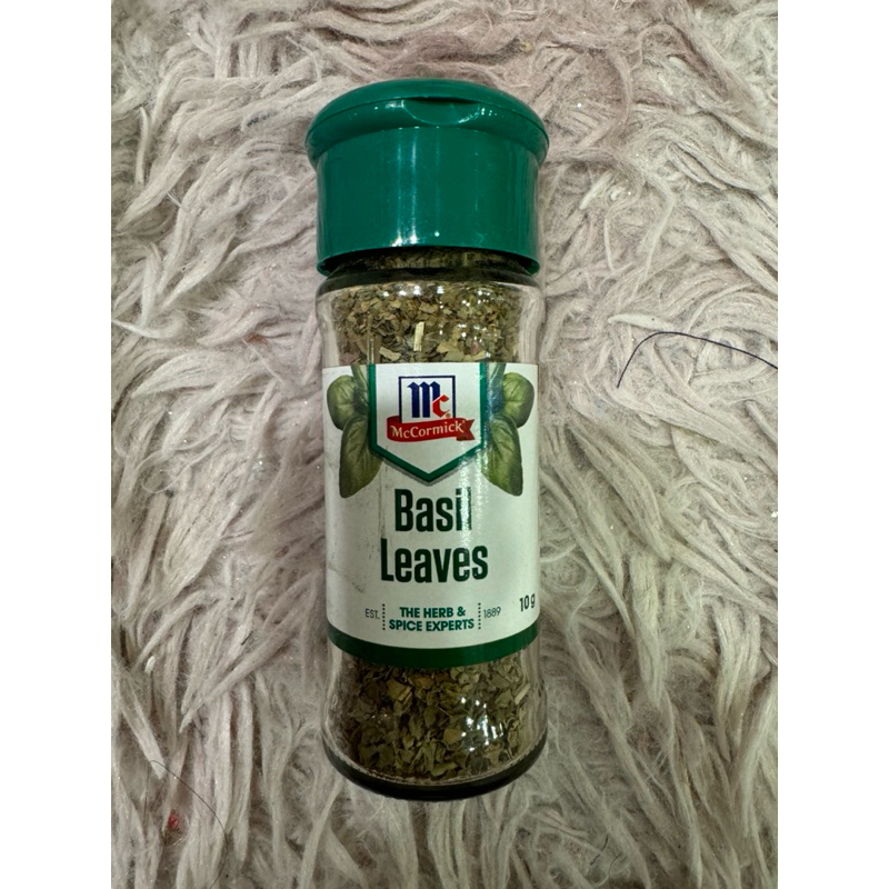 

Mccormick basil leaves daun basil kering 10 g