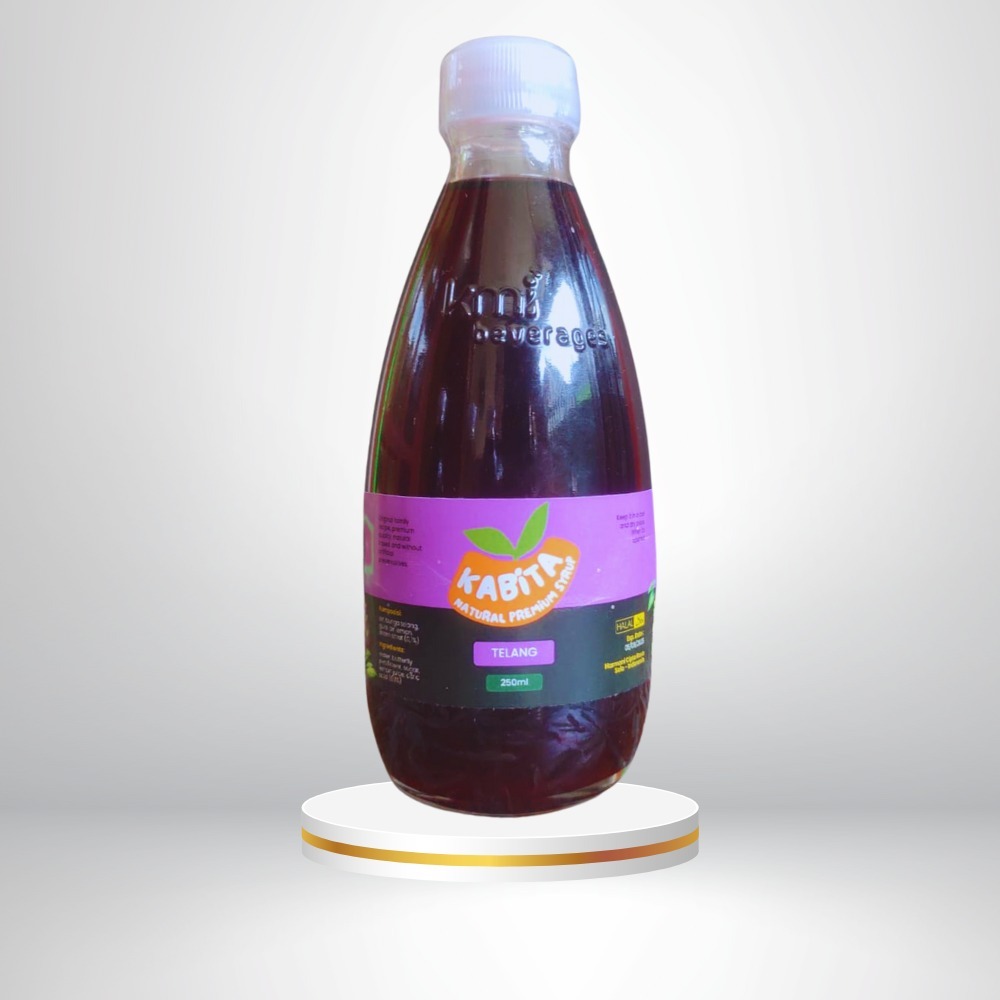 

Kabita Natural Premium Syrup Telang 250ml