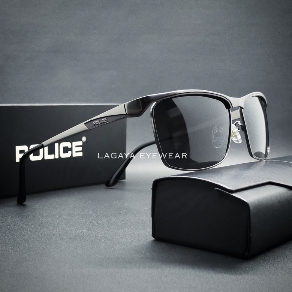 KODE S86U Kacamata Police Pria Lensa Polarized Original Import Anti Silau