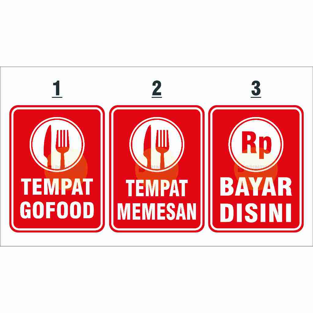 

STIKER TEMPAT GOF00D, TEMPAT MEMESAN, BAYAR DISINI ( DIJUAL PER PCS )