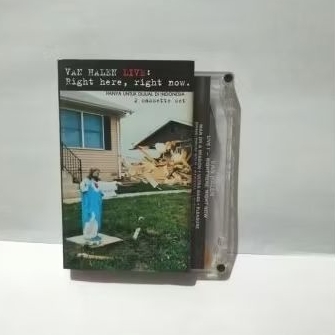 kaset pita van halen live right here right now (A10963)