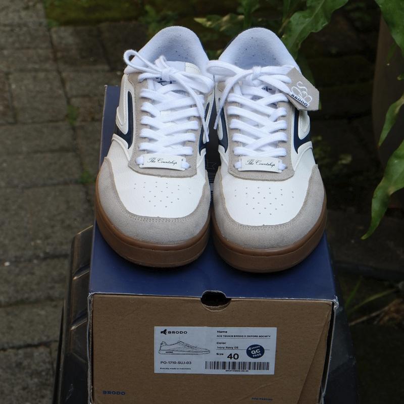 Brodo x Oxford Society - Ace Tennis size 40