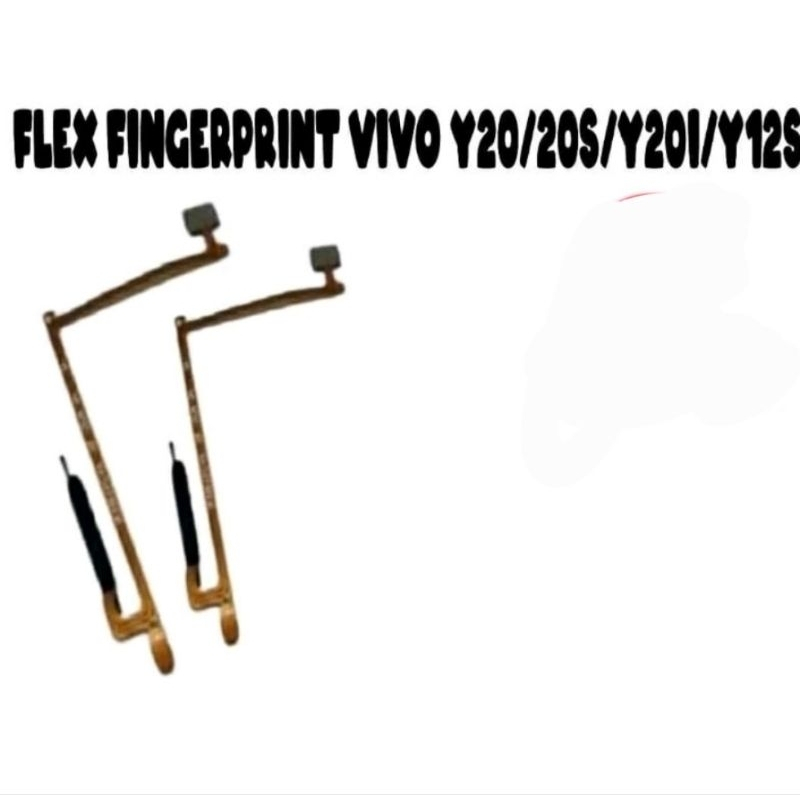 FLEXIBEL FINGERPRINT SIDIK JARI VIVO Y20/Y20S/Y12S(NON GARANSI)