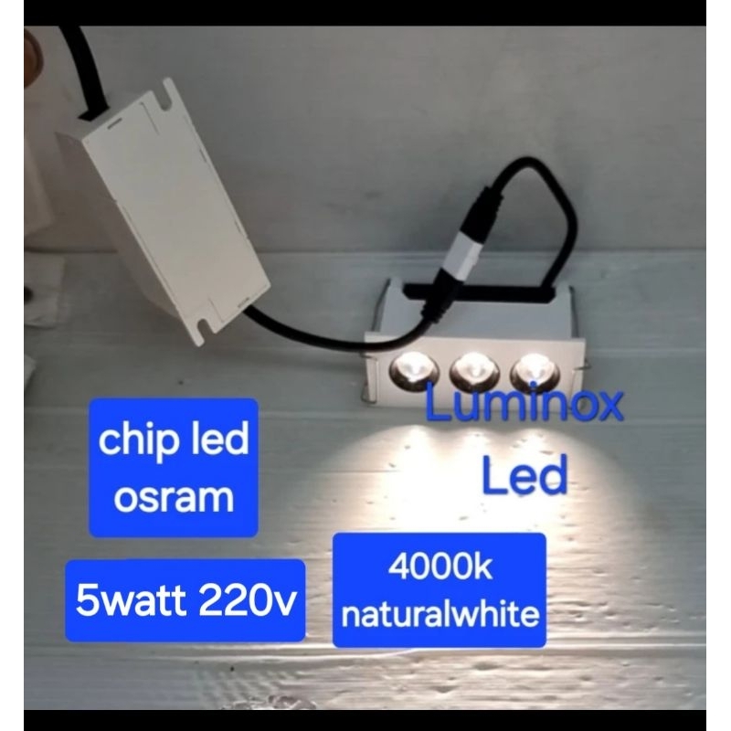 downlight linear light 3mata chip osram 5w 5watt / spotlight led 4000k 5w 5 watt inbow 220volt