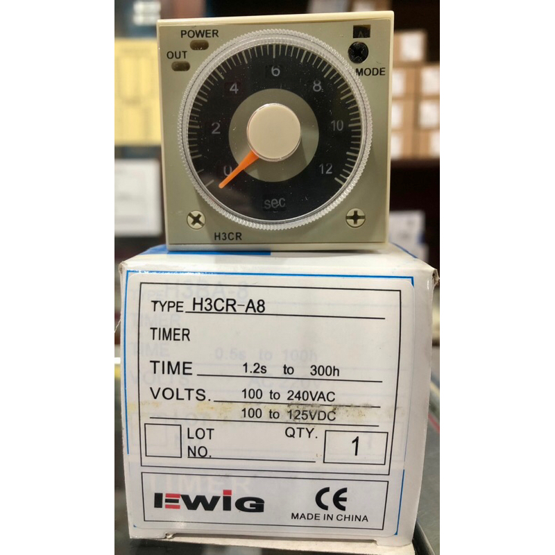 EWiG Timer H3CR-A8 100V-220V AC / H3CR A8 220V