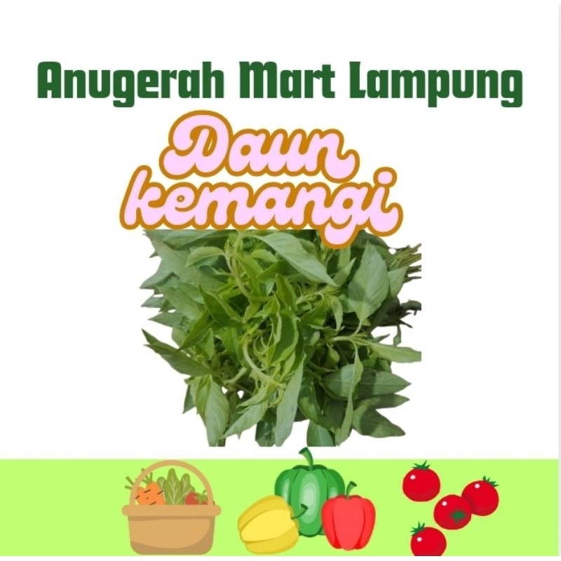 

Daun kemangi per ikat Anugerah Mart Lampung
