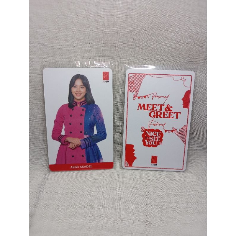 Photocard Zee JKT48 Nice To See You