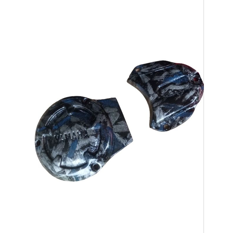 TUTUP KALTER BLOK MESIN RX KING RXKING NEW HITAM CARBON