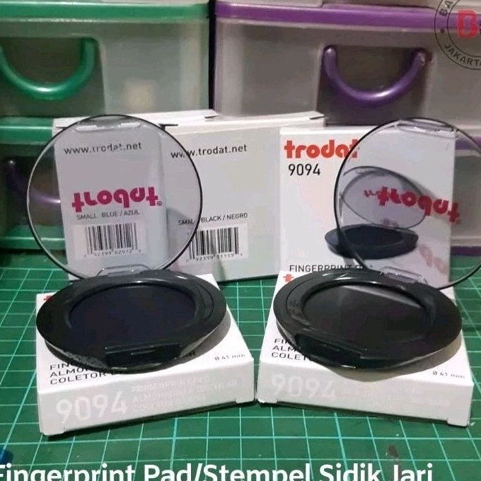 

KODE X22B Thumb Print Pad TRODAT 994 Cap Jempol Sidik Jari Notaris Fingerprint pad