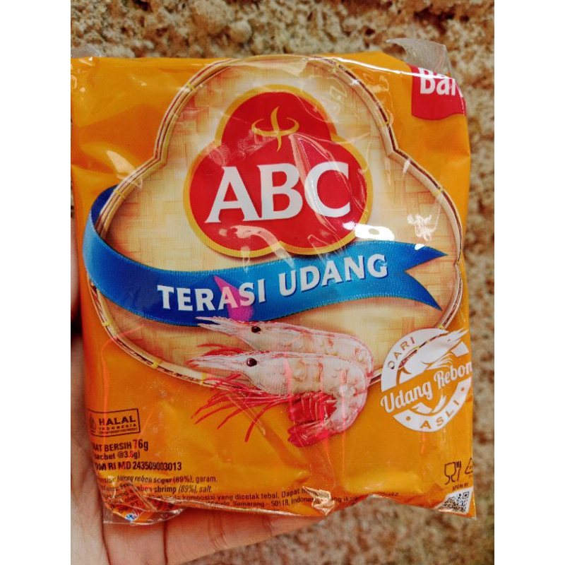 

Terasi Udang ABC isi 20 sachet