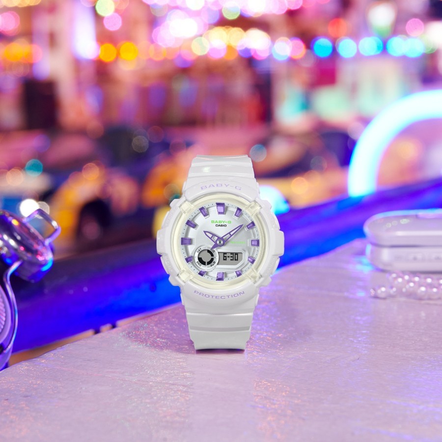 promo 100% original Casio BABY-G BGA-280DN-7ADR Jam Tangan Wanita BABYG BGA280 BGA-280DN-7