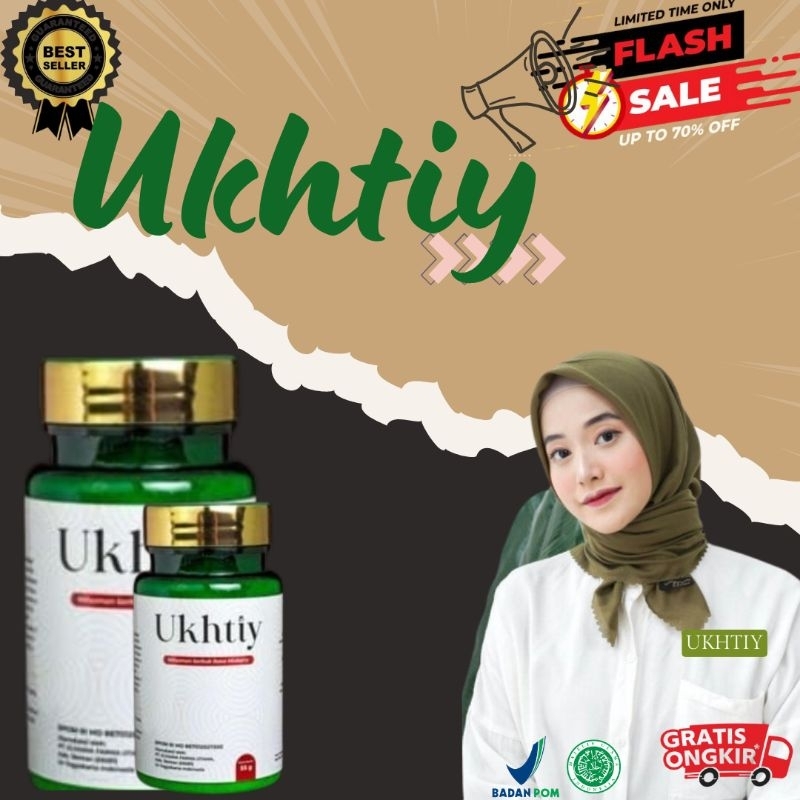Ukhtiy Collagen Original-collagen Mencerahkan,Melembabkan kulit Bpom halal
