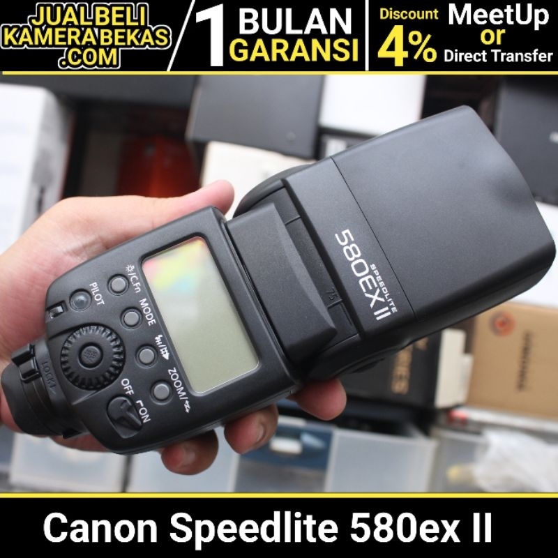 Canon 580ex II Speedlite BEKAS