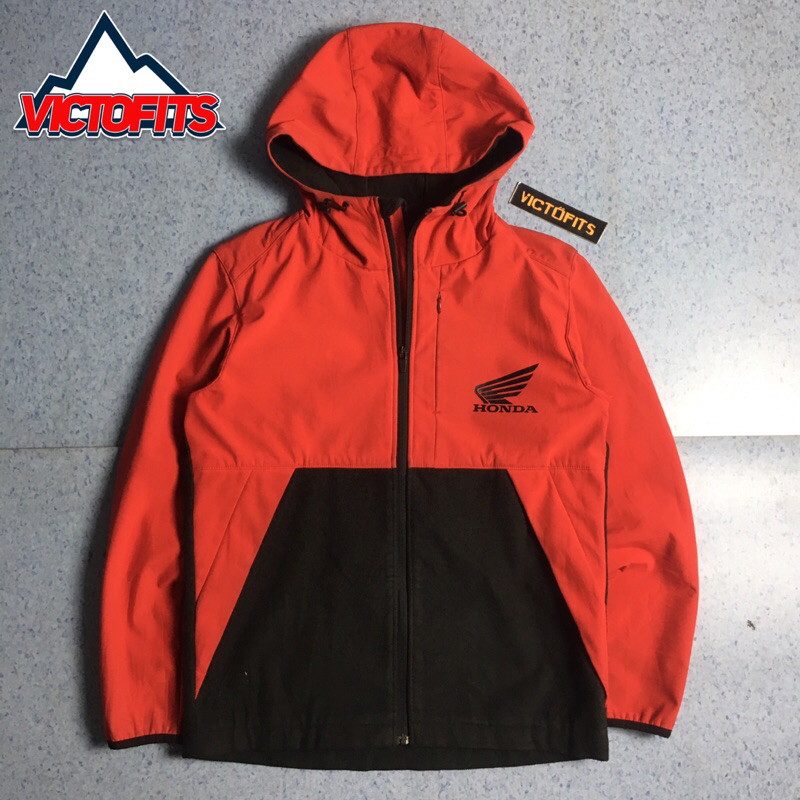 Jaket Windbreaker Honda x Gu