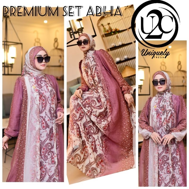 ABHA PREMIUM SET BY BUTIK U2C