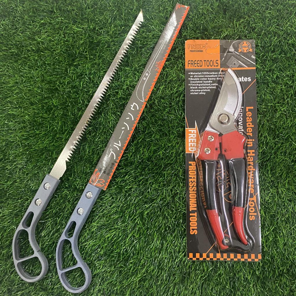 READY MURAHH 4 in 1 - paket alat bonsai paket hemat set alat bonsai gergaji bonsai gunting bonsai