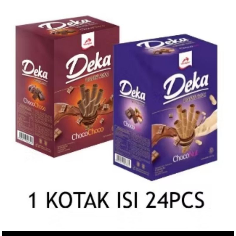 

Deka Wafer Roll 7 Gram 1 Box isi 24 Pcs