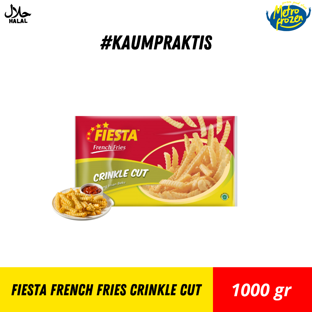 

FIESTA French Fries Crinkle Cut 1kg