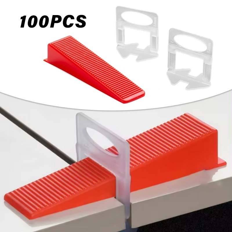 100pcs Alat Untuk Pasang Keramik Perata Keramik Lantai Alat Buat Pasang Keramik Ubin Alat Perata