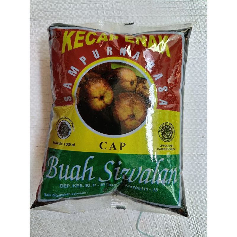 

Kecap manis cap Siwalan 600mL