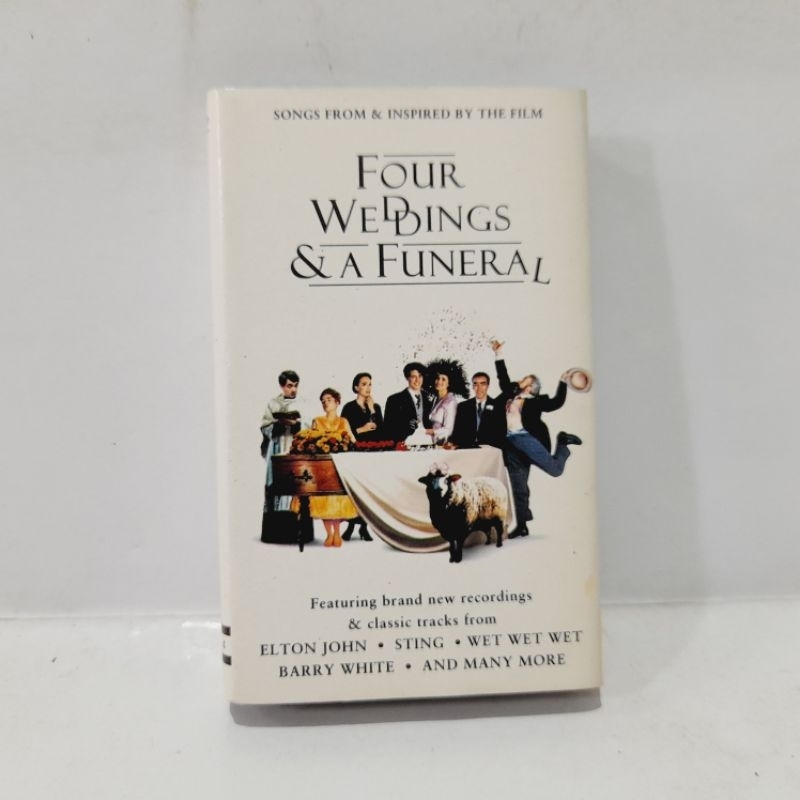 Kaset OST Four Weddings & A Funeral - Sting Wet Wet Wet VA