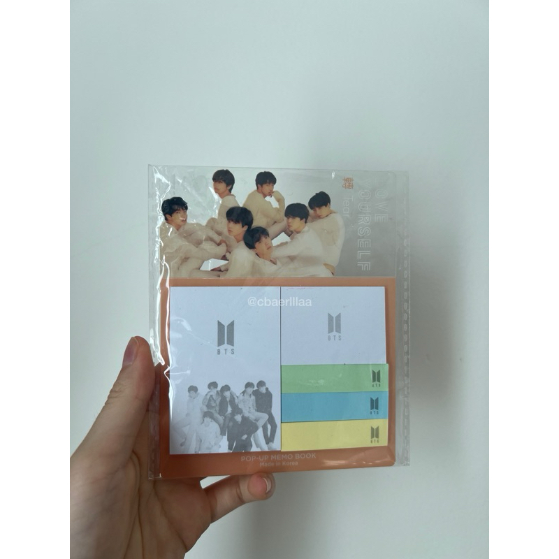 

BTS LOVE YOURSELF TEAR MEMO book sticky notes