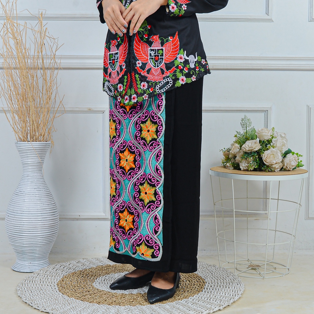 ROK BORDIR LILIT / ROK BORDIR / ROK SONGKET BORDIR