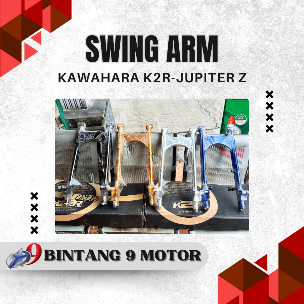 SWING ARM KAWAHARA K2R JUPITER Z-BINTANG SEMBILAN MOTOR