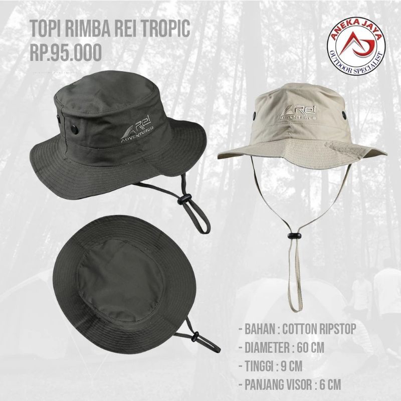 TOPI RIMBA REI TROPIC