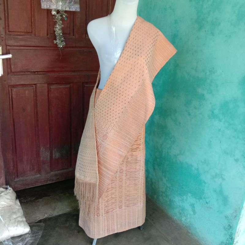 kain songket motif tumtuman bemberg