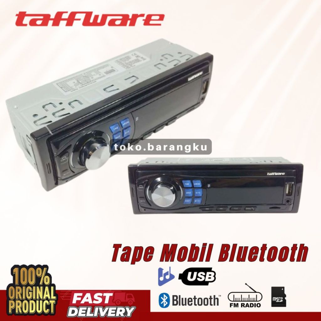 Tape Audio Radio Mobil Multifungsi Bluetooth USB MP3 FM Radio MP3 LCD Multifungsi Bluetooth USB MP3 