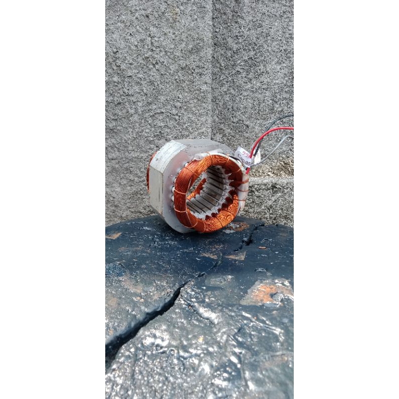 STATOR GULUNGAN POMBA AIR NASIONAL/PANASONIC 125/GULUNGAN POMPA AIR NASIONAL PANASONIC/SPUL POMPA AI