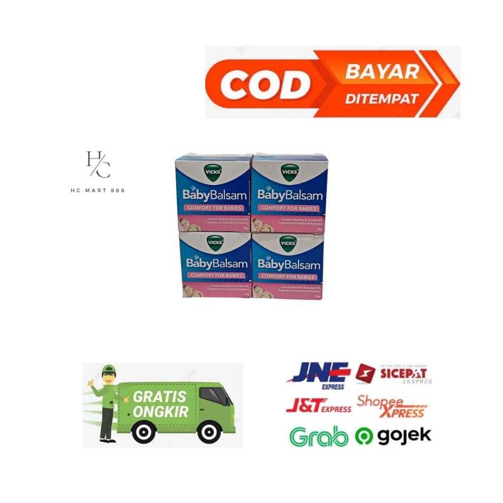 Vicks Baby Balsam 50gr Made in Germany | Vicks Balsem Bayi - Balsem Bayi Anak