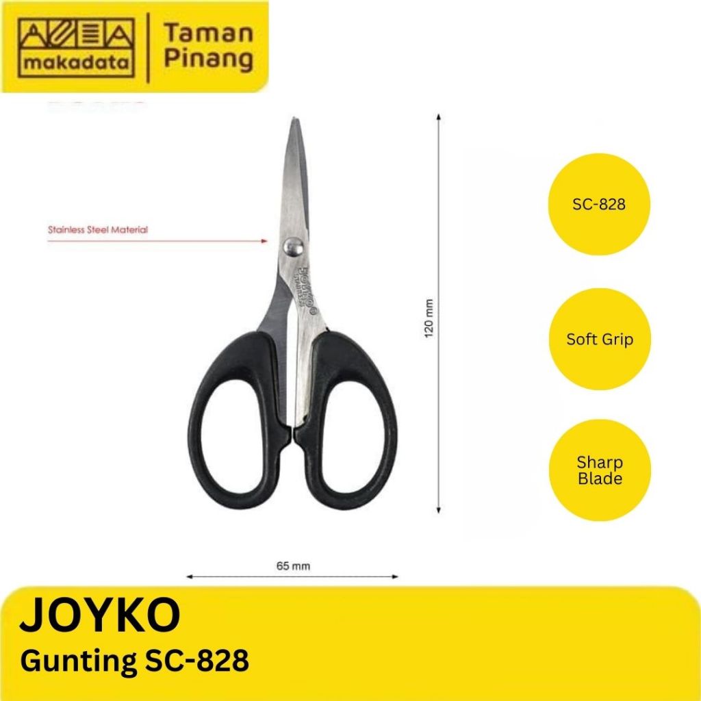 

SCISSORS / GUNTING KECIL JOYKO SC-828 (1 PCS)