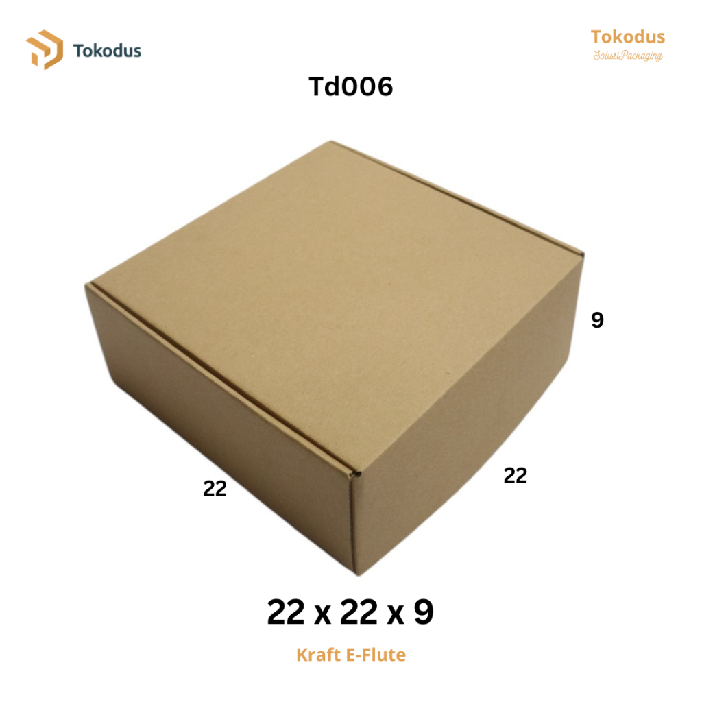 

Kardus Box Pizza Dus Hampers Box Hadiah - Polos 22 x 22 x 9 cm