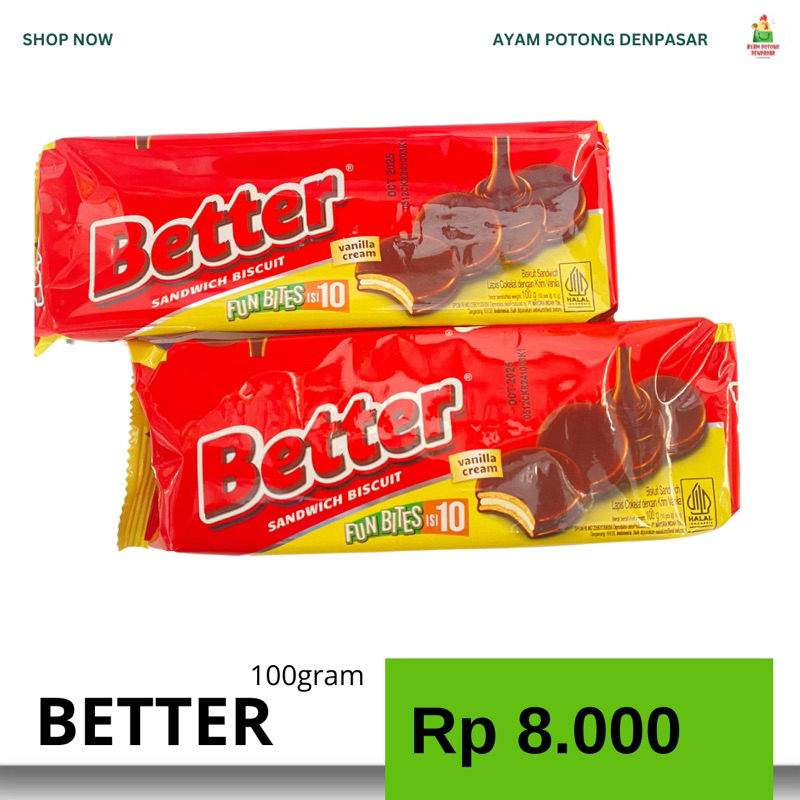 

BETTER PACK//BETTER ECER//ROMA SARI GANDUM 5PCS