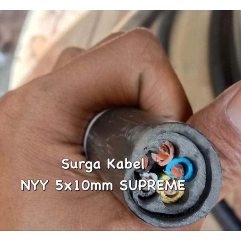NYY 5 X 10 MM SUPREME / KABEL TUFUR / KABEL POWER 5 X 10 / KABEL KAWAT