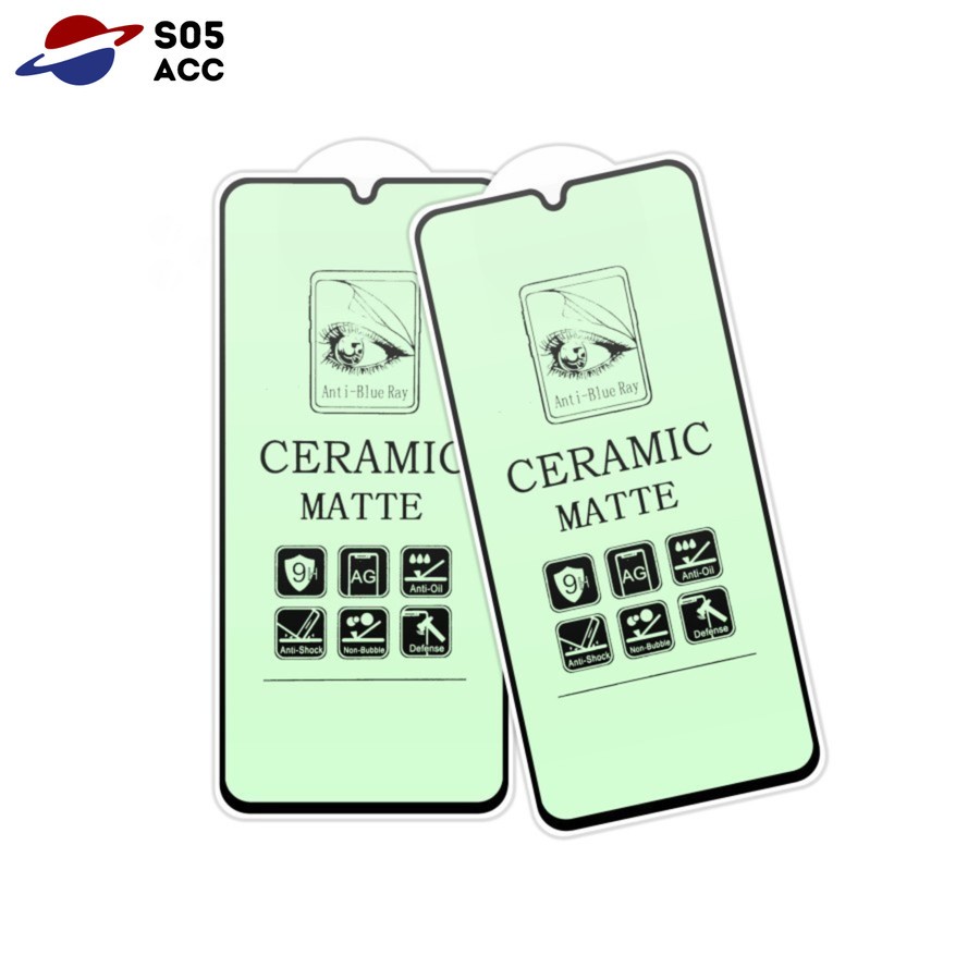 Antigores Ceramic Matte Glare Anti Blue Ray Redmi Note 10 Pro