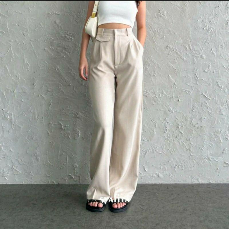 Oro Pants Celana Kulot Wanita Premium Oro Pants