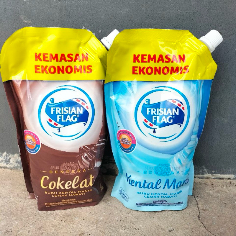 

FRISIAN FLAG Susu Kental Manis Kemasan Ekonomis 545gr