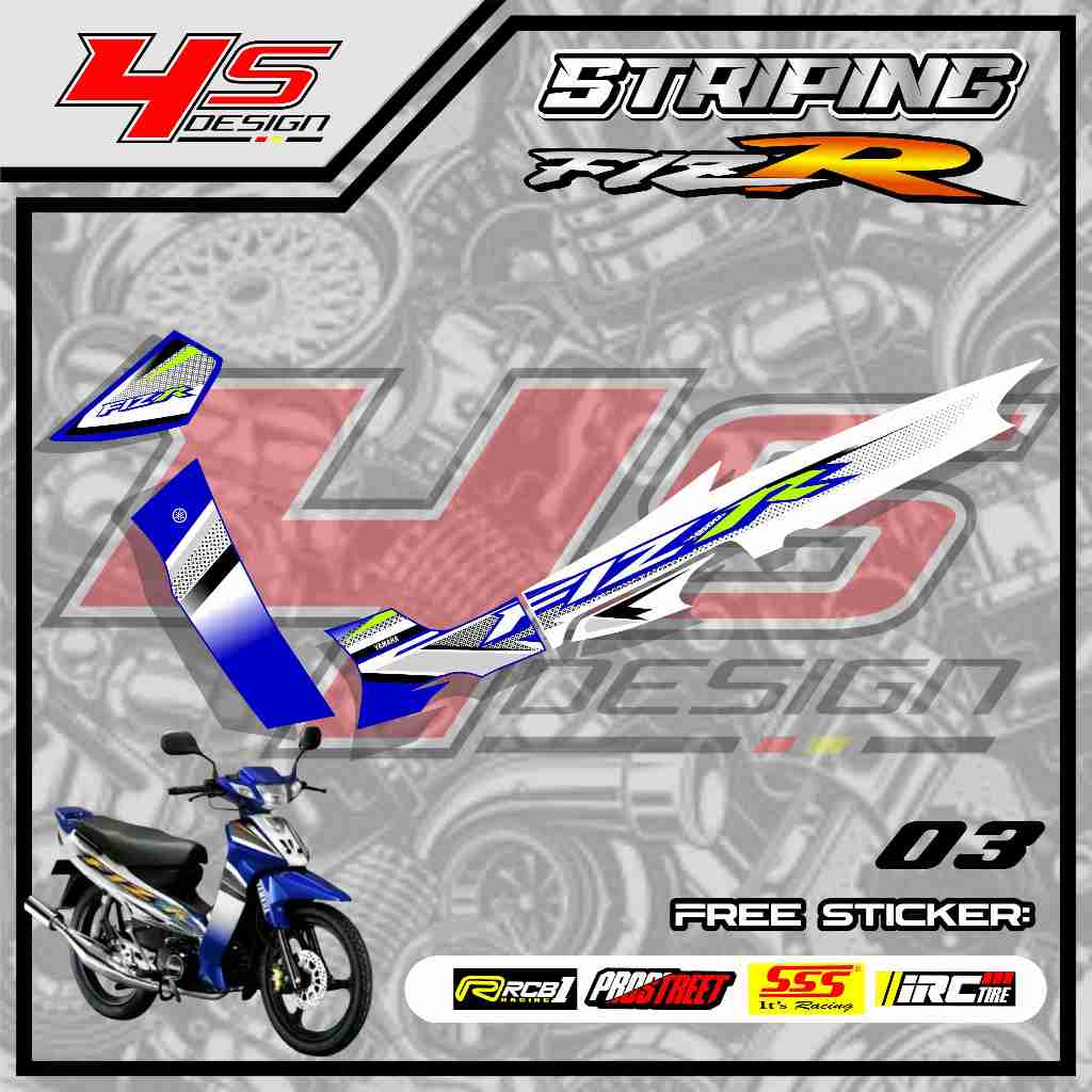 03  STRIPING STICKER FIZ R - STRIPING STICKER FIZ R